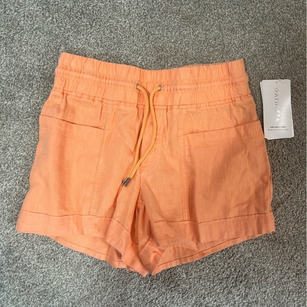 Athleta - Cabo Linen 4" Short